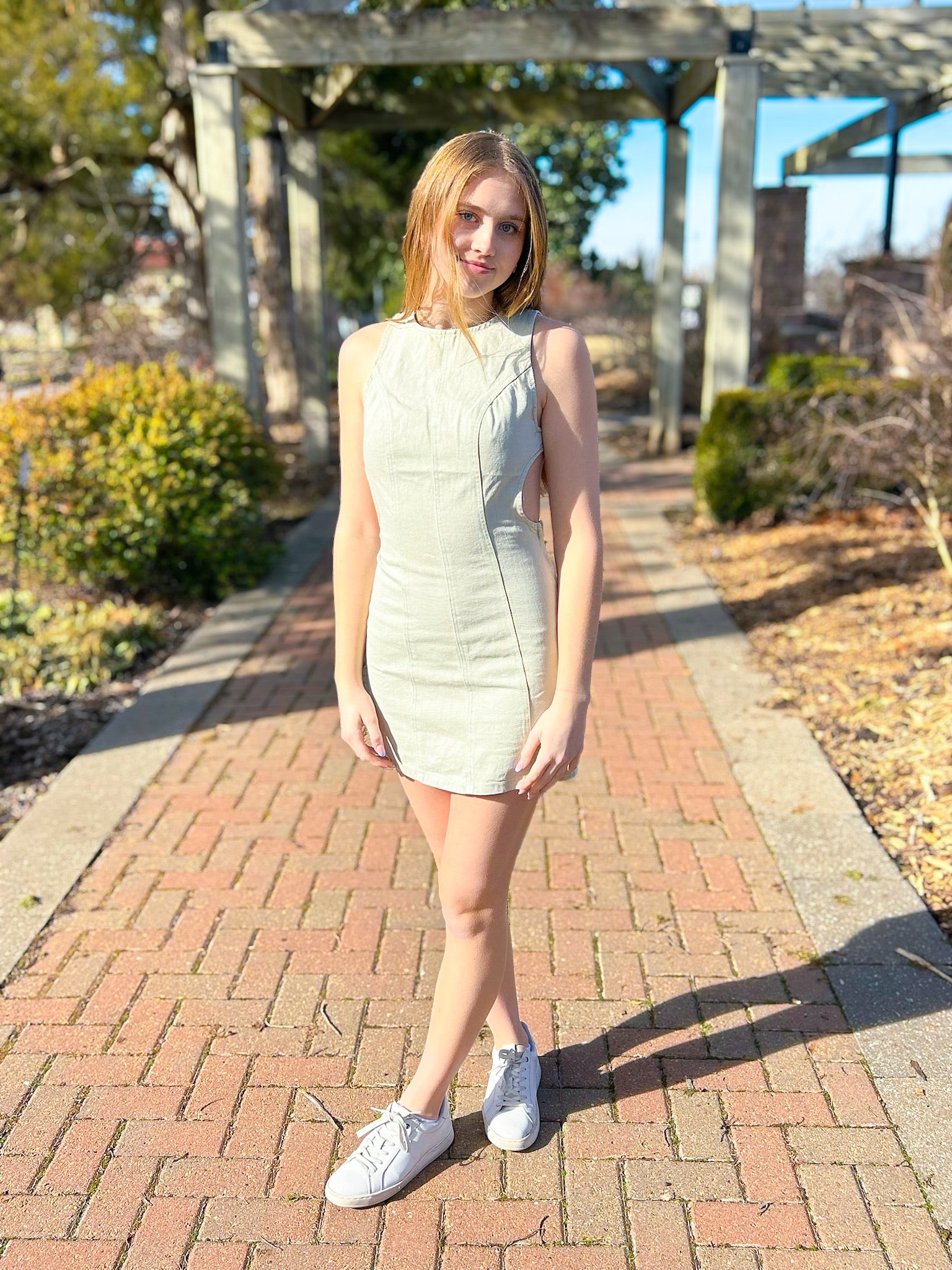 Bodycon Denim Mini Dress