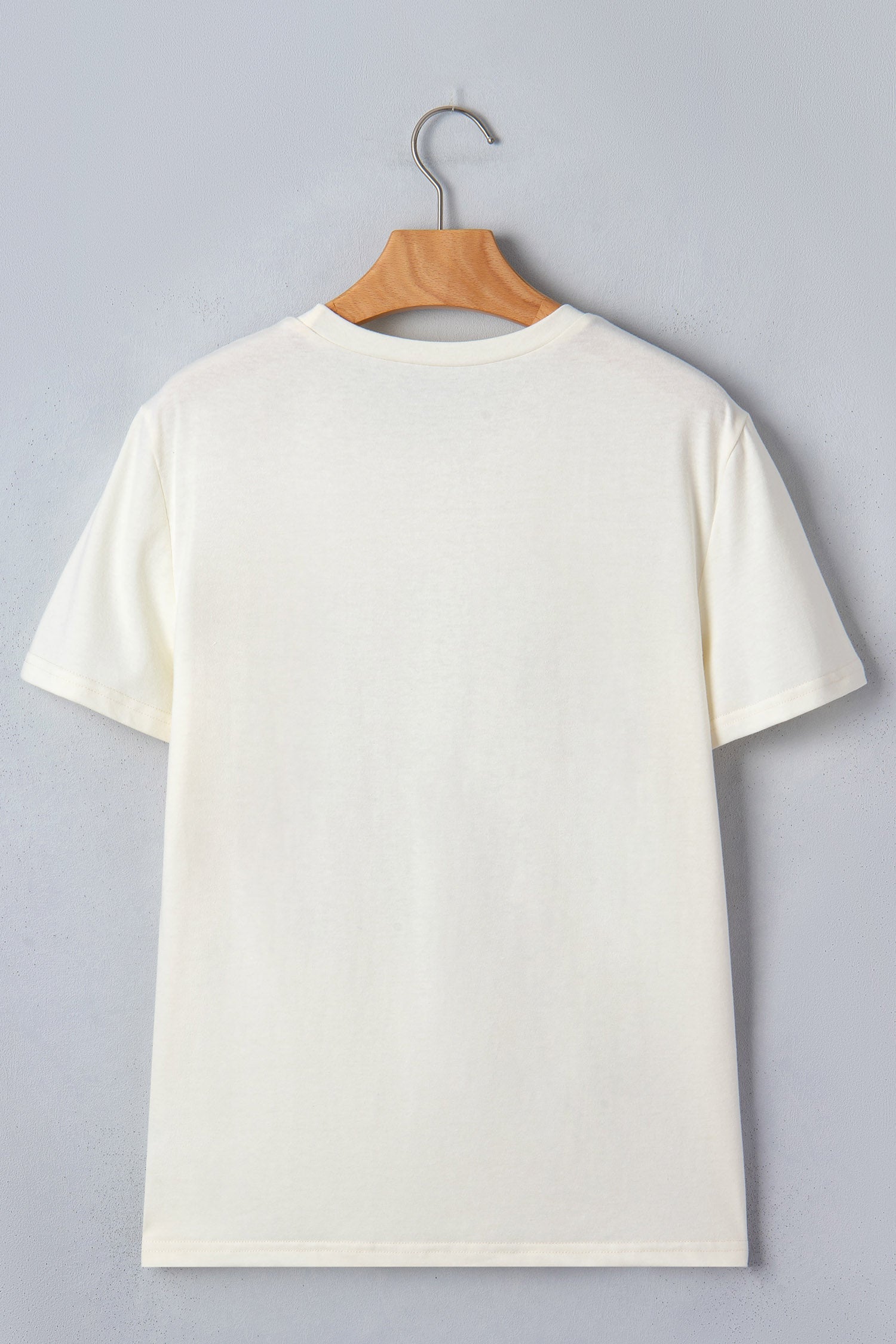 Fish Short Sleeve Round Neck Graphic T-Shirt - close up of fish graphic print detail