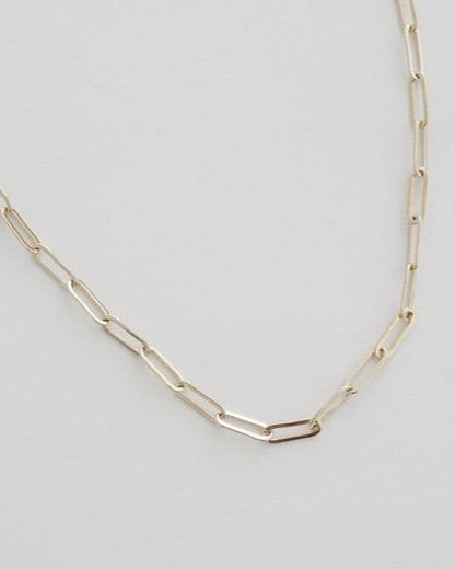 Piper Paperclip Chainlink Necklace