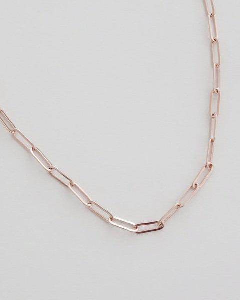 Piper Paperclip Chainlink Necklace