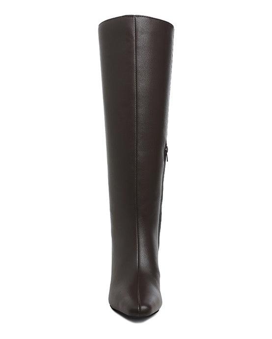 Syringa Kitten Heel Long Boots