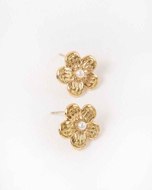 Classic Flower Stud Earrings