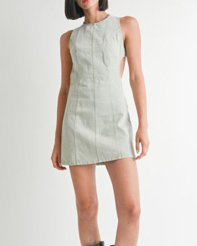 Bodycon Denim Mini Dress