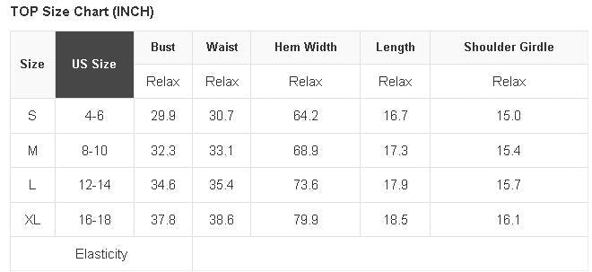 Size chart for leopard shirred ruffle spaghetti strap tank top
