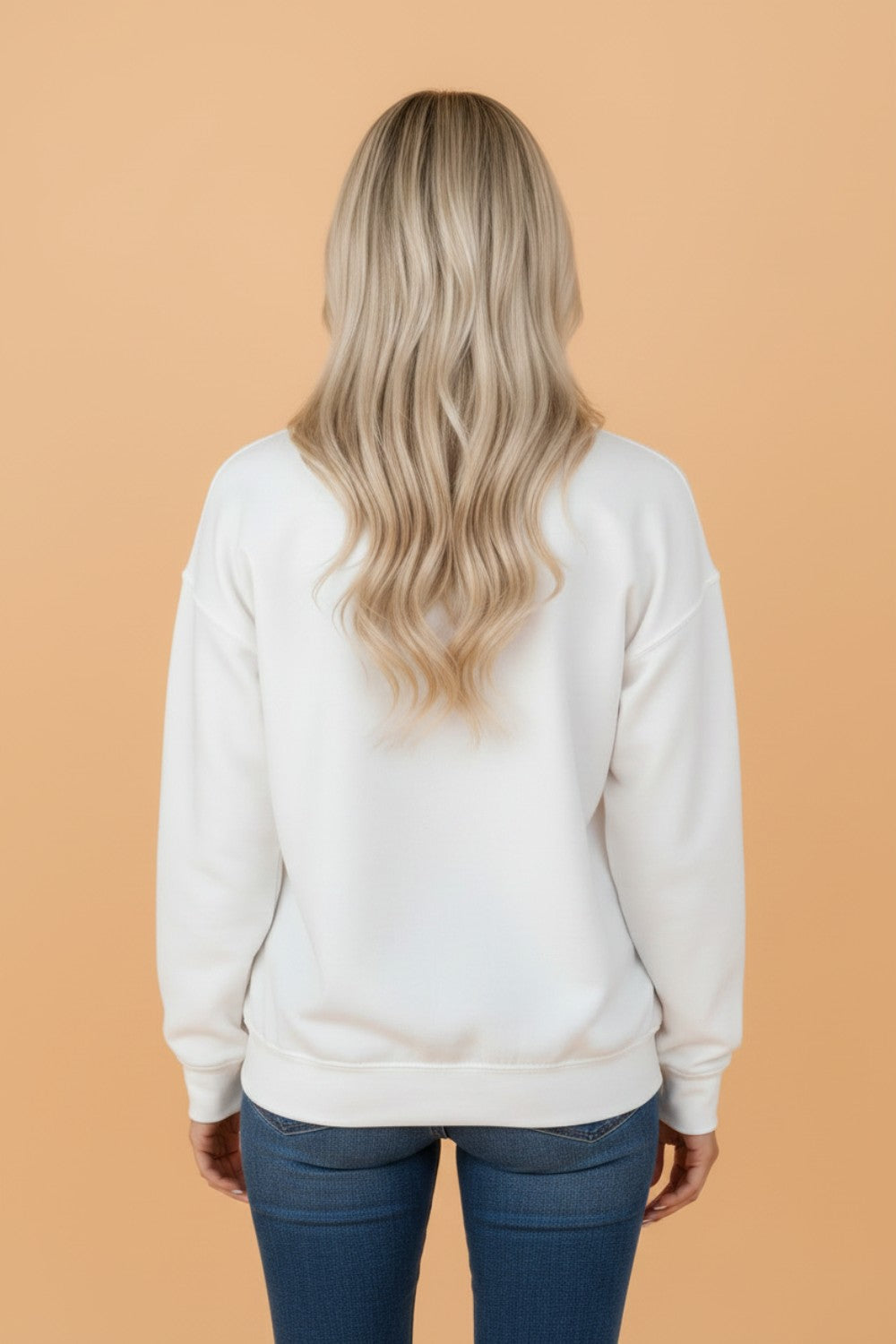 Game day sweatshirt embroidered football graphic detail