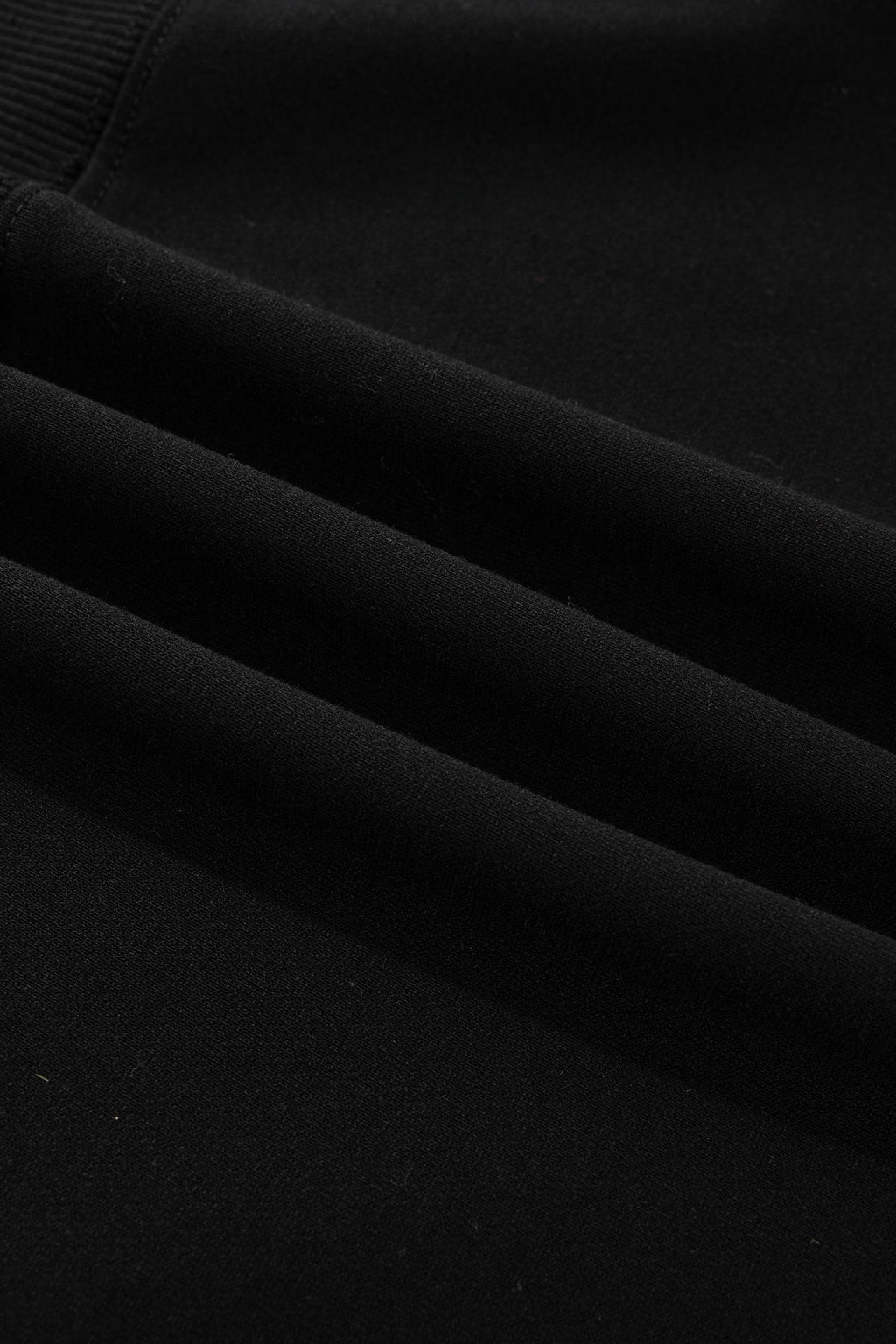 Halloween Spooky Season Embroidered Long Sleeve Sweatshirt, close-up detail