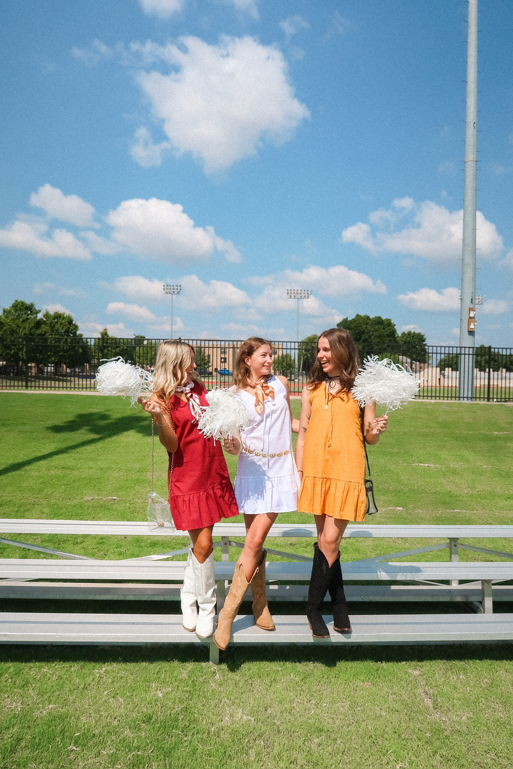 V-Neck Tie Front Ruffle Hem Mini Dress