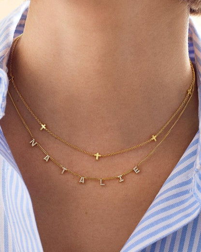 18K Gold-Plated Titanium Steel Necklace