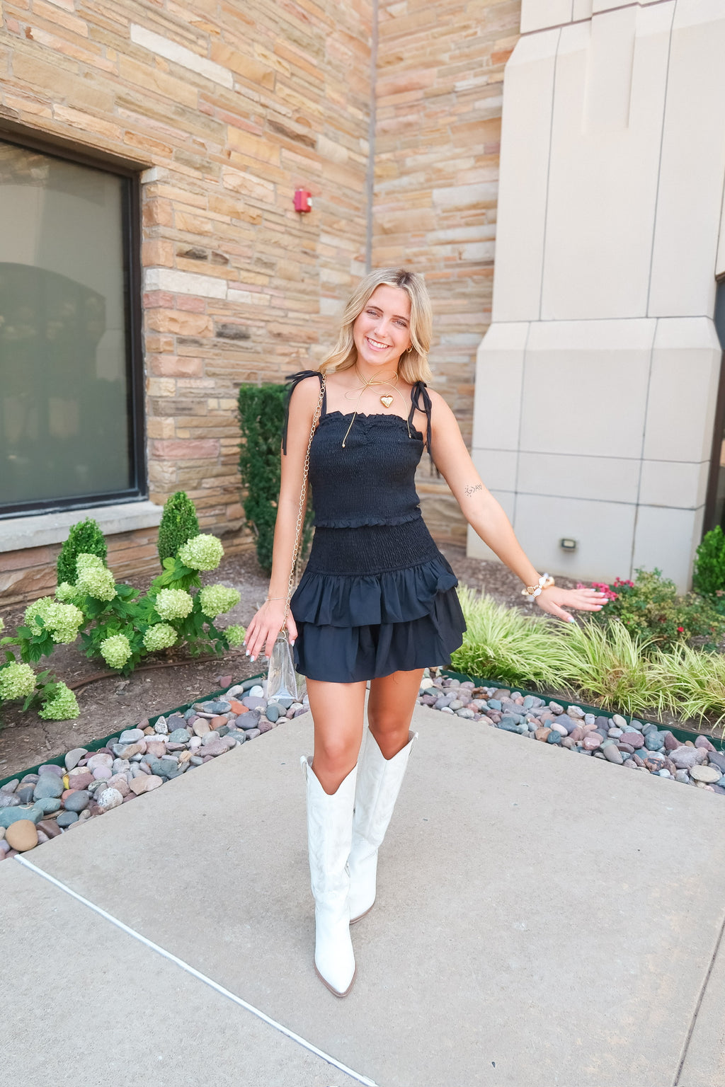Sweetheart Neck Cami and Skirt Set