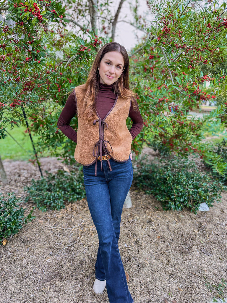 Double Tied Front Vest