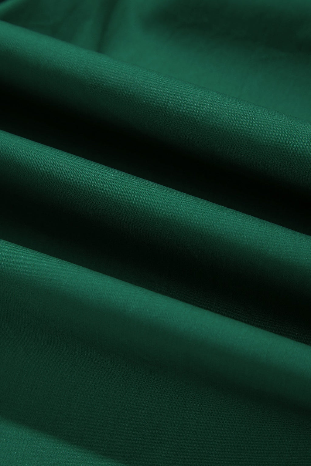 Plaid Contrast Trim V-Neck Short Sleeve Blouse in Evergreen, close-up detail