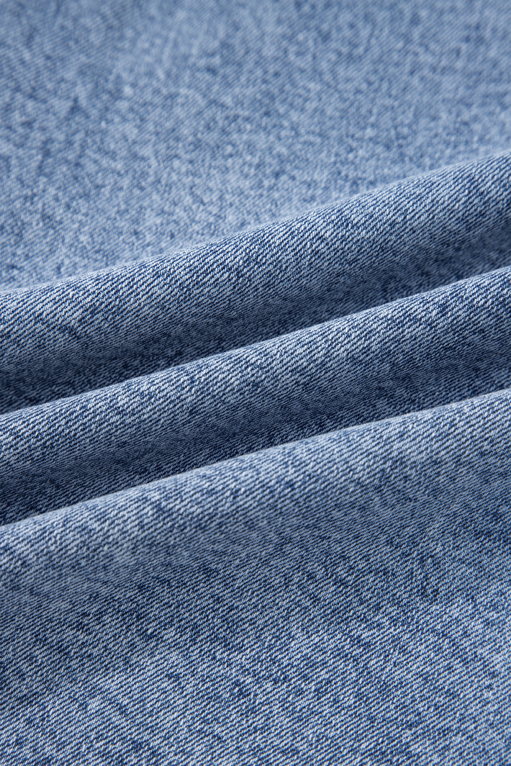 Barrel jeans drawstring waist close-up