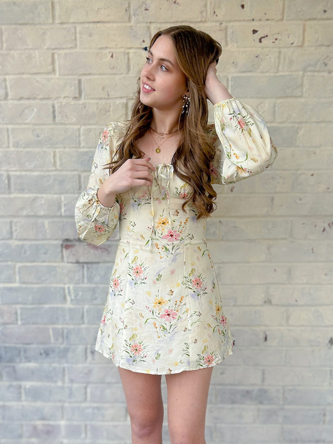 Mini Long Sleeve Dress