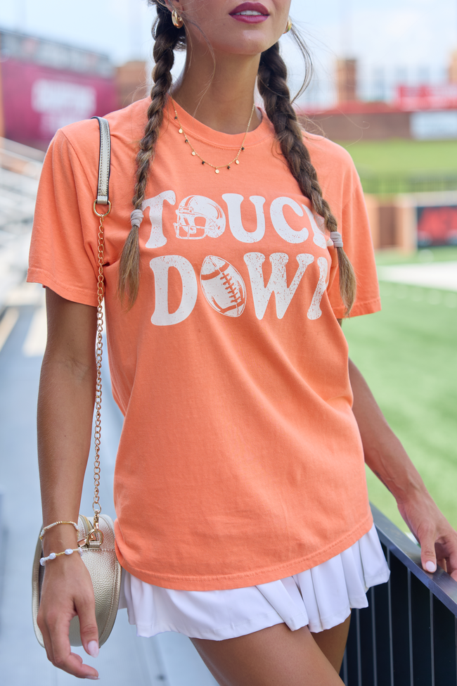 Touchdown Printed Melon Graphic Tee