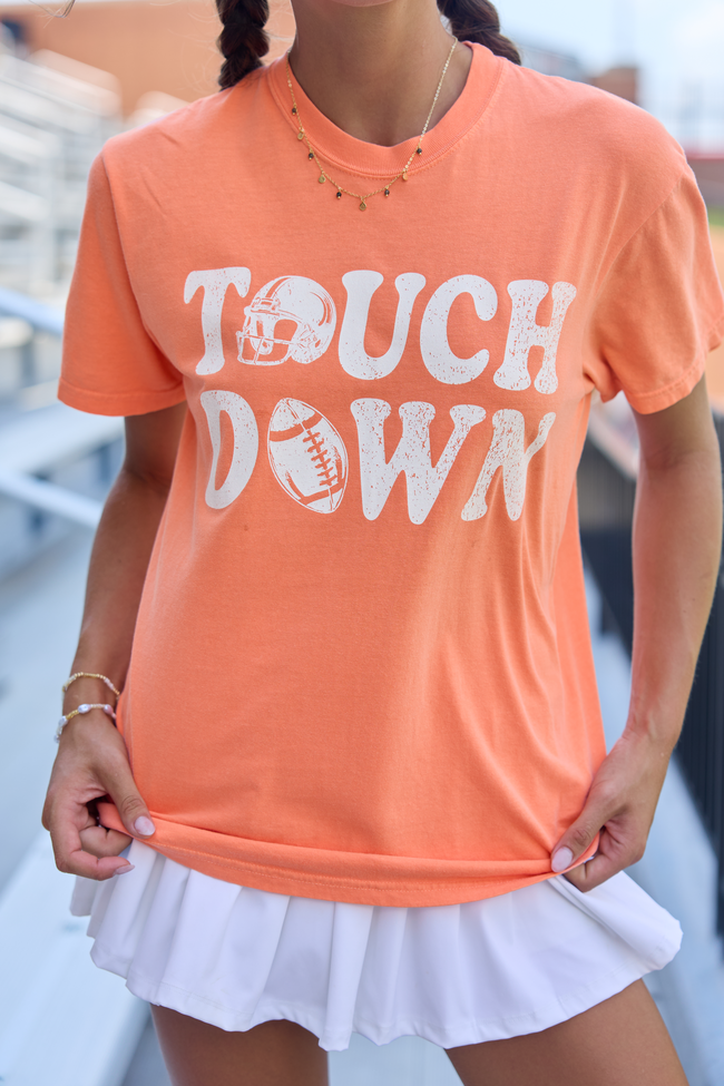 Touchdown Printed Melon Graphic Tee