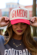 It's Gameday Red Embroidered Trucker Hat