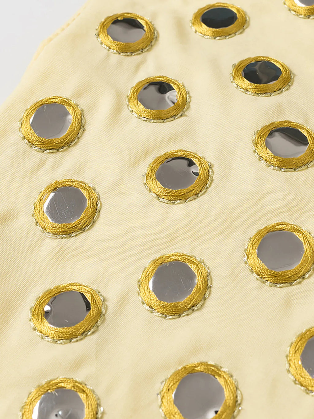 Eyelet Cami and Bubble Skirt Set - cutout ruffled two-piece set, view 10