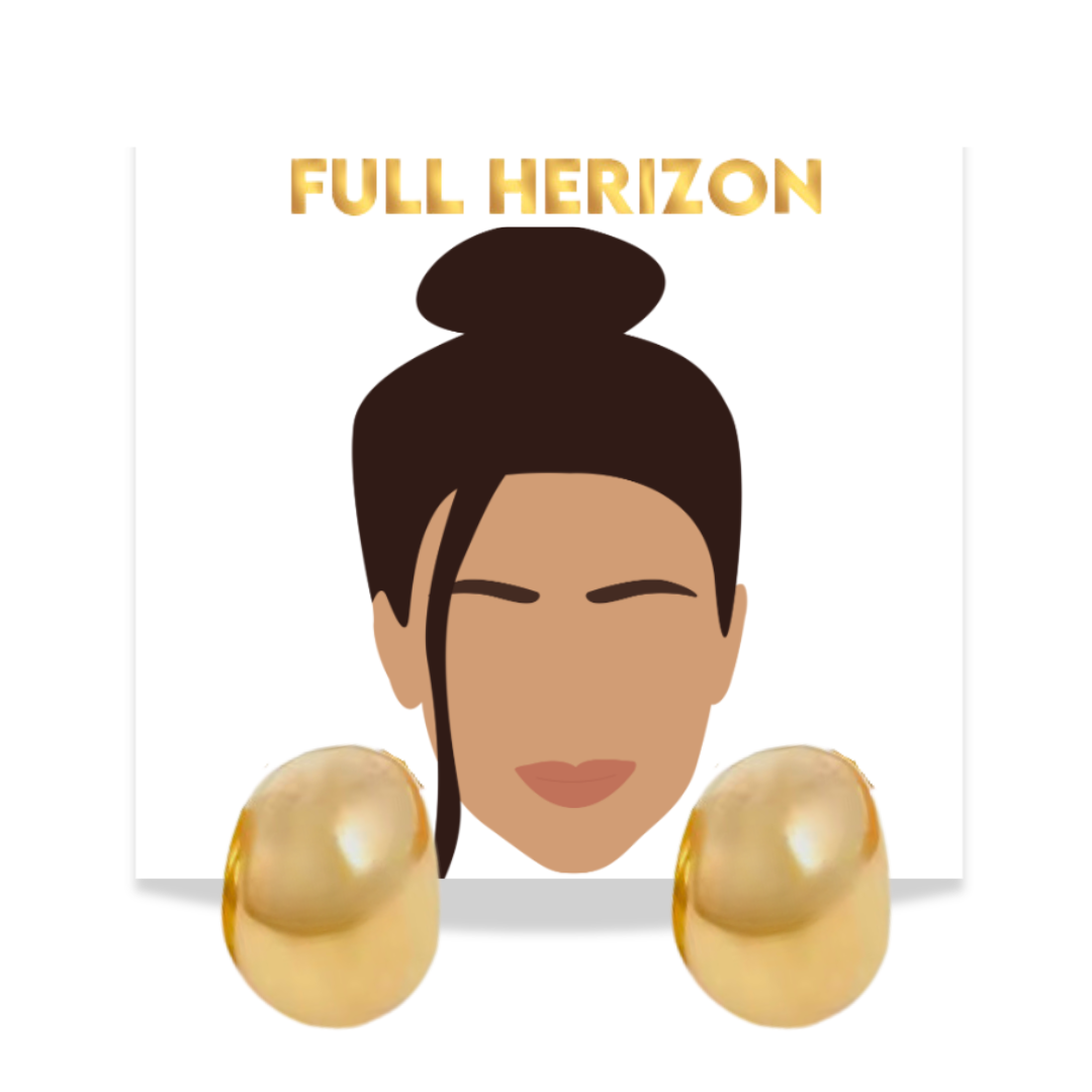 The Icon Hoops - styled on model