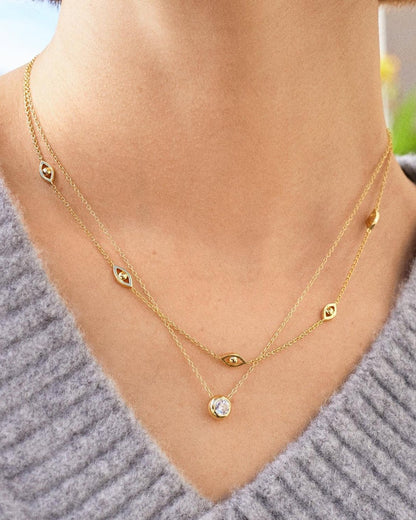 18K Gold-Plated Titanium Steel Necklace