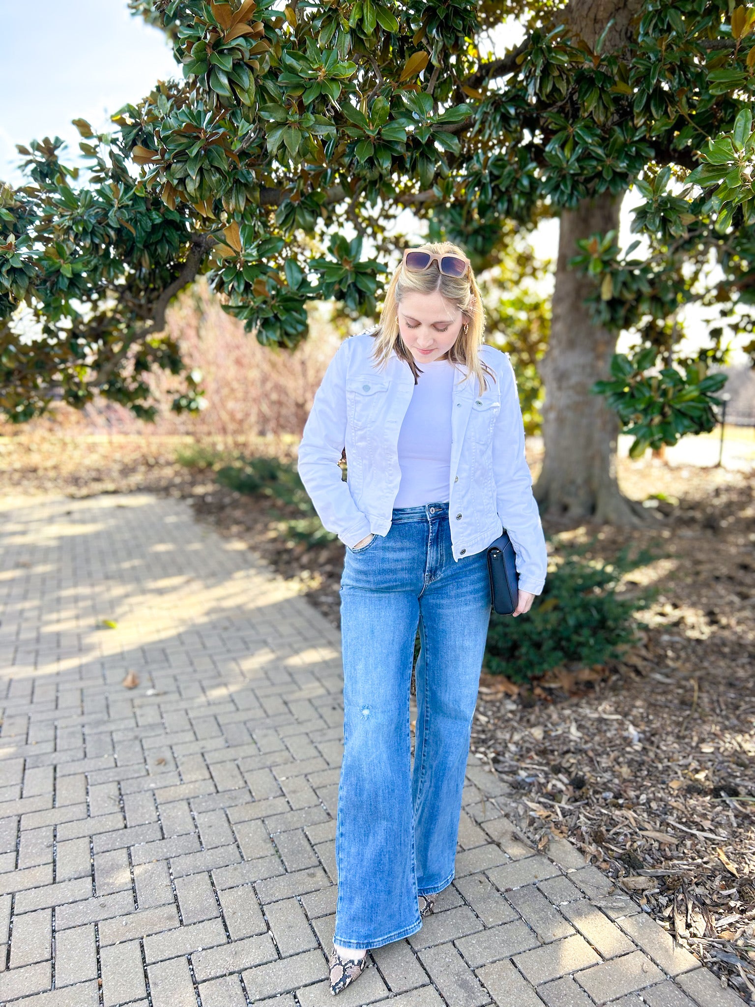 High Rise Wide Leg Jeans