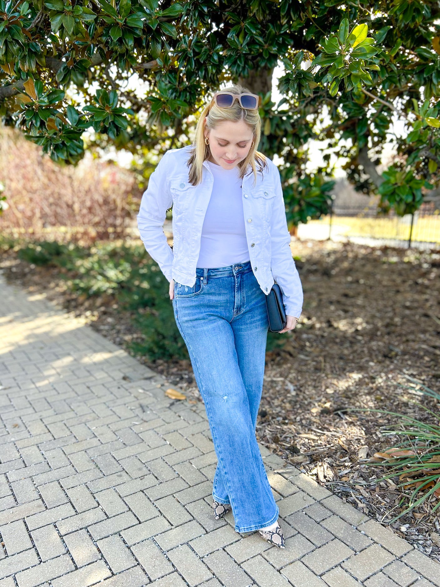 High Rise Wide Leg Jeans