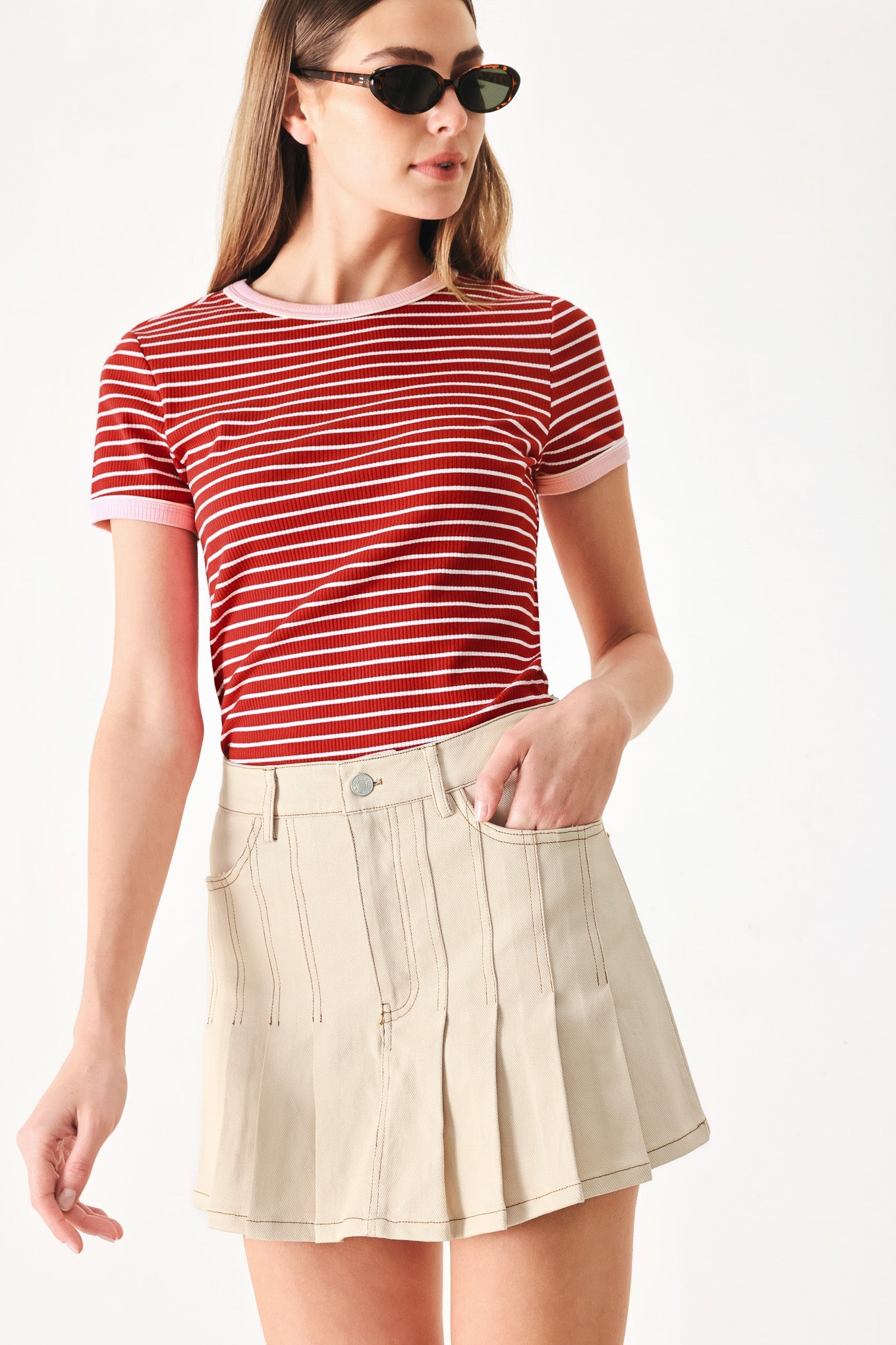 Sweet Daydream Stripe Knit Top