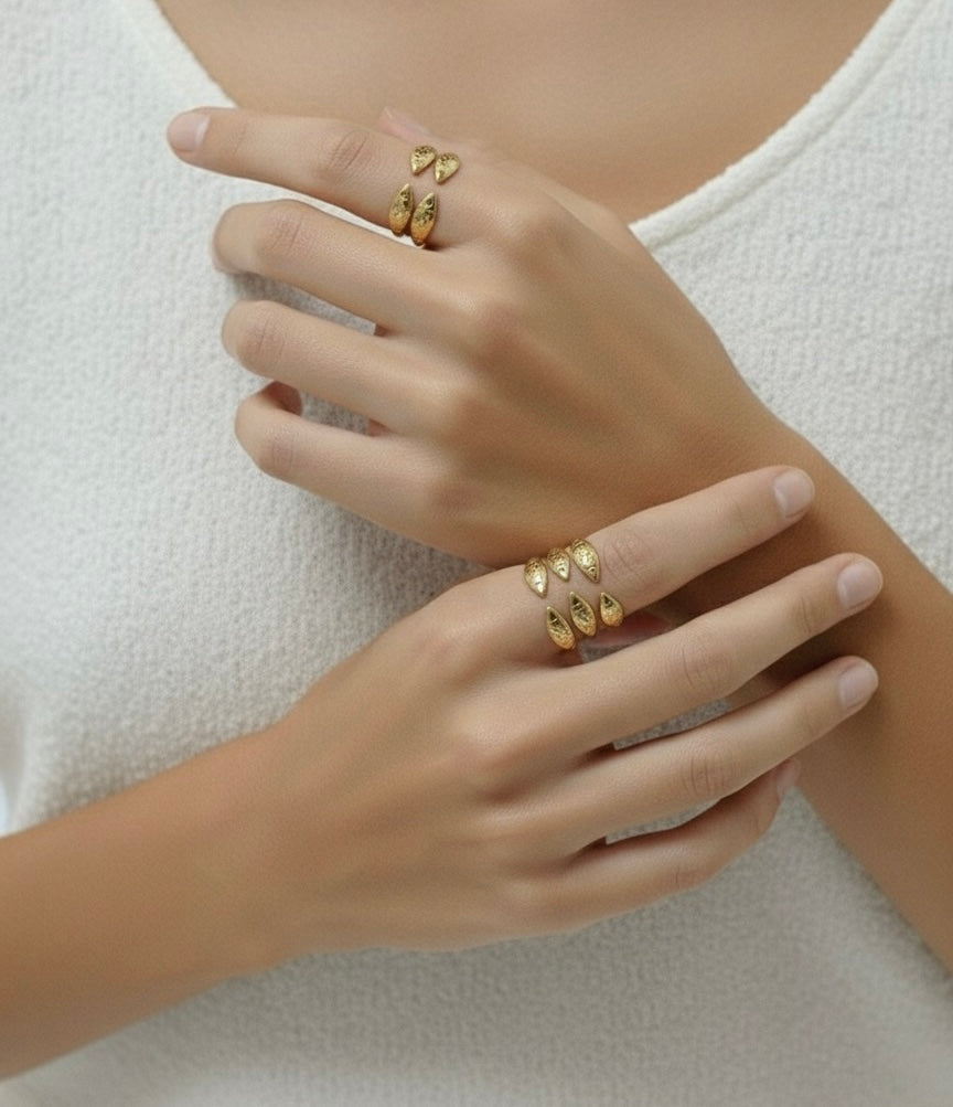 Pieces Ring - flat lay view