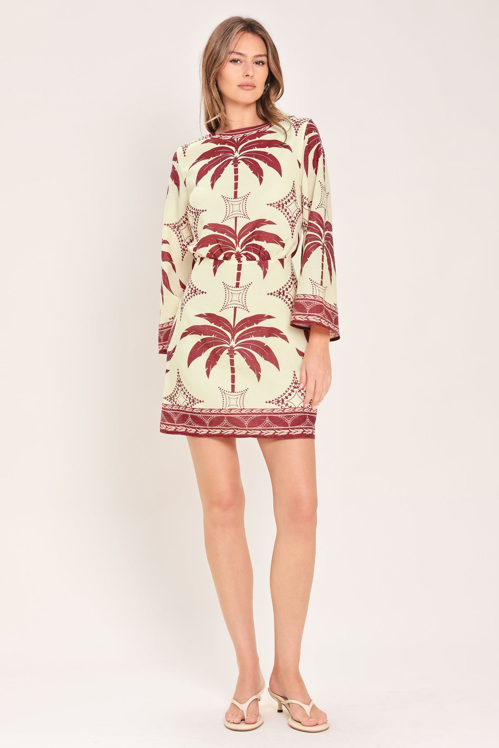 Paradise found dress round neckline detail
