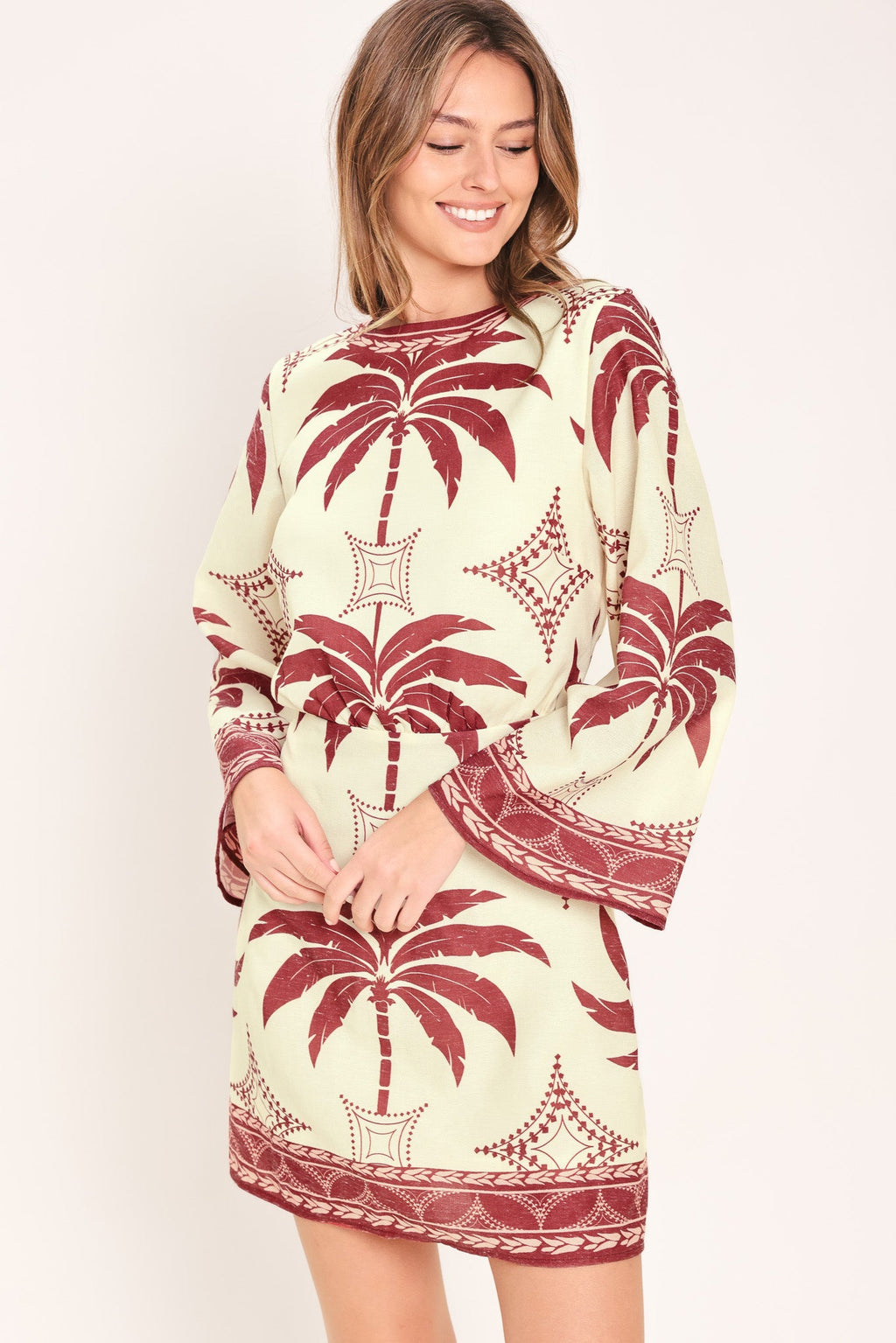 Paradise found dress styled look