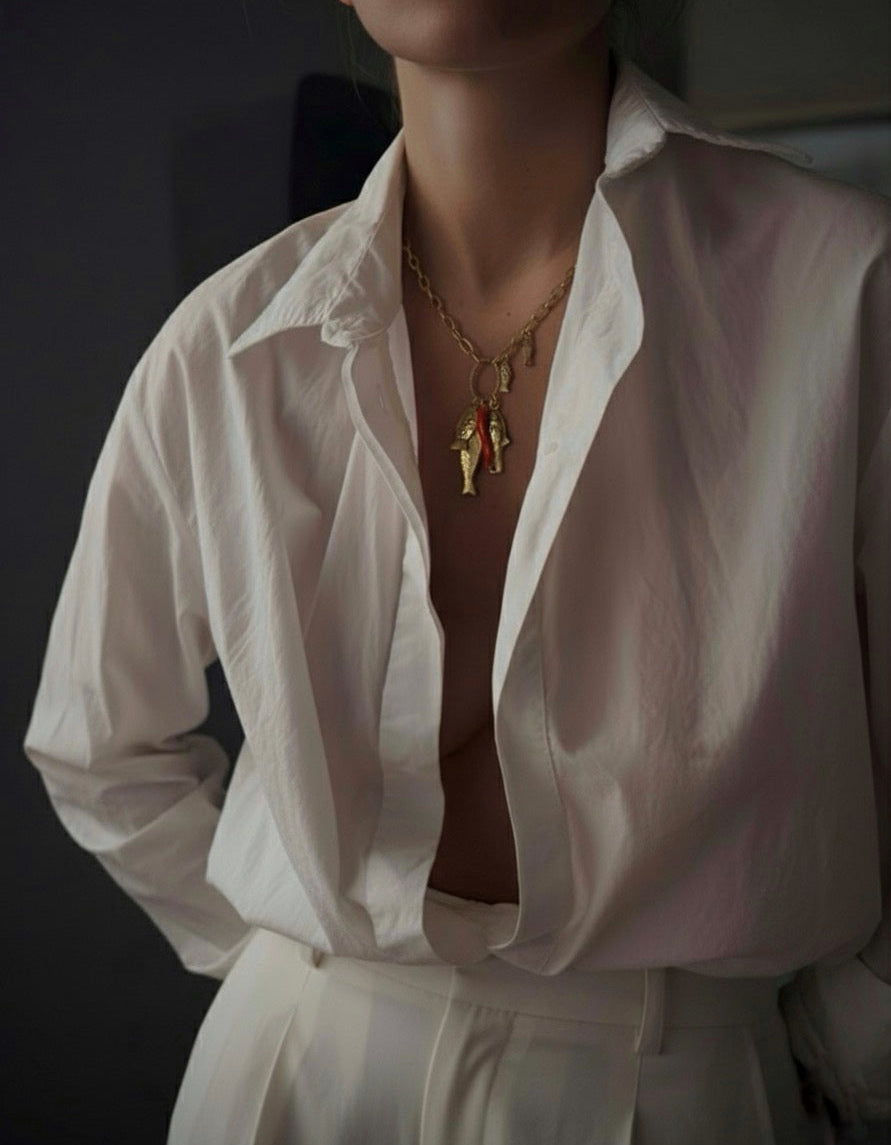 Calypso Necklace - flat lay view