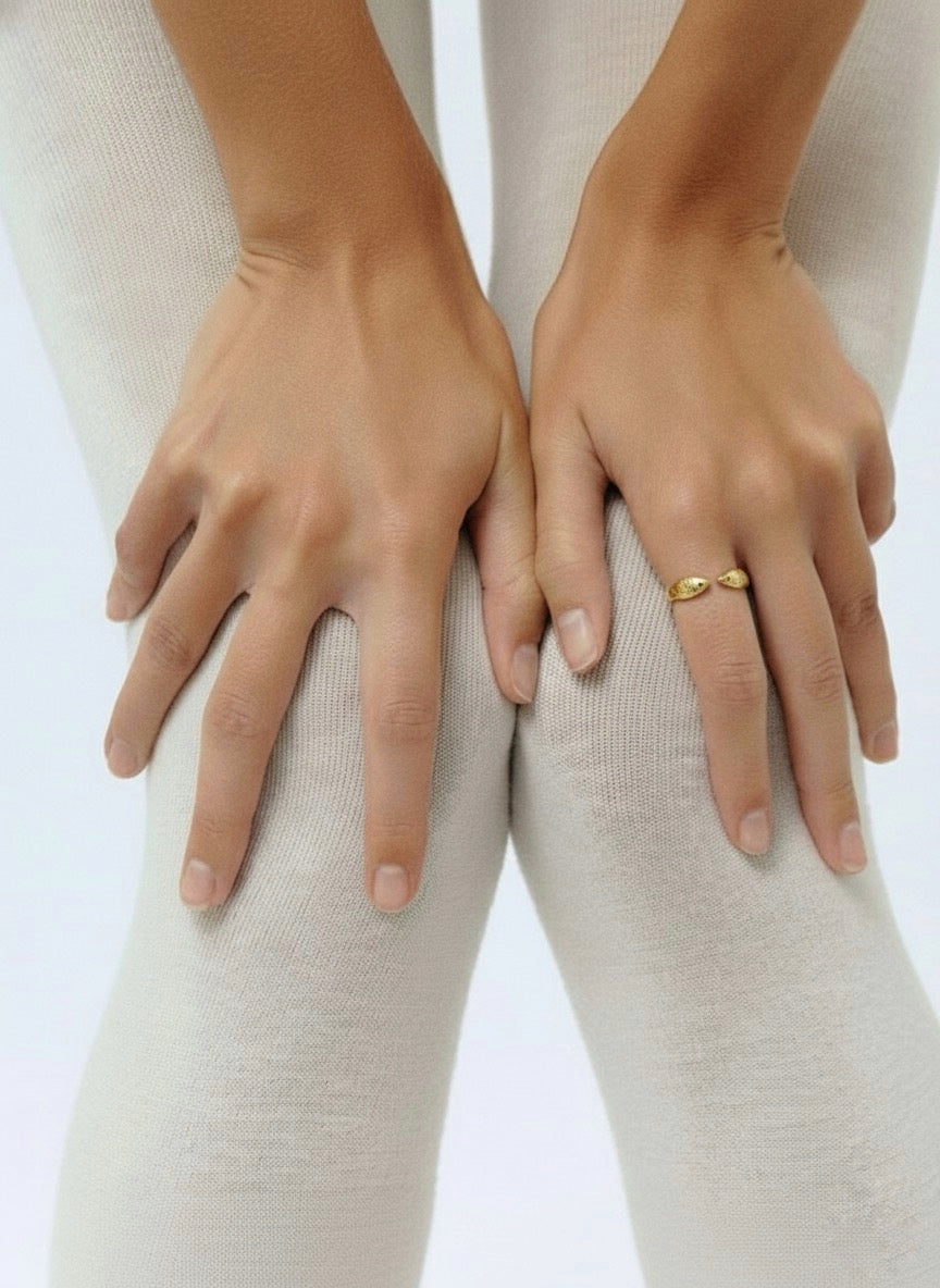 Pieces Ring - styled on hand