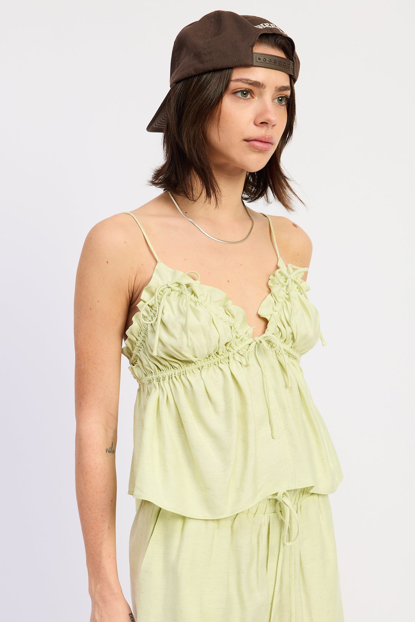 Bexley Top in Melon - back view
