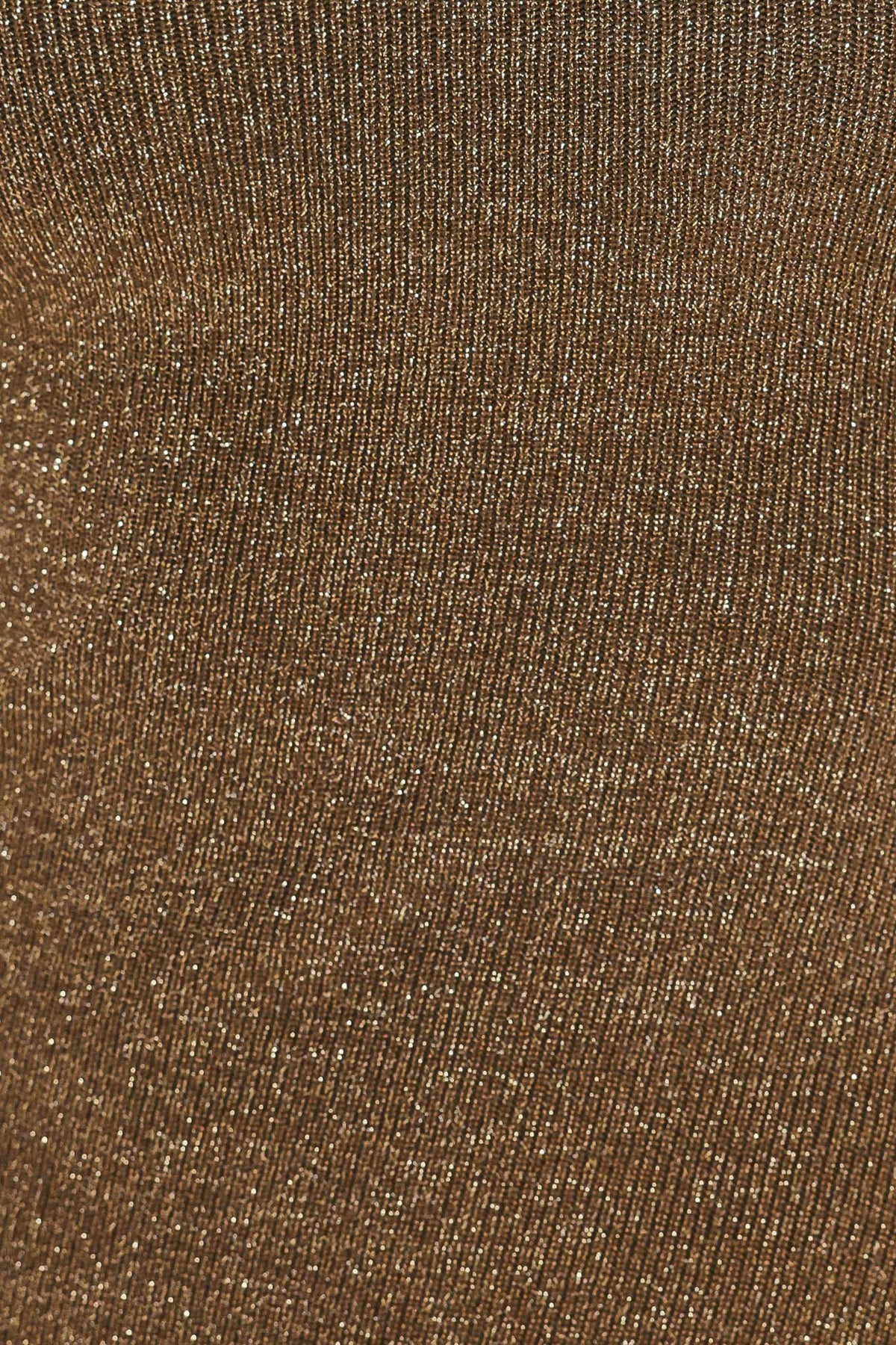 Keyhole Sleeveless Sweater Midi Dress in brown, additional view 1