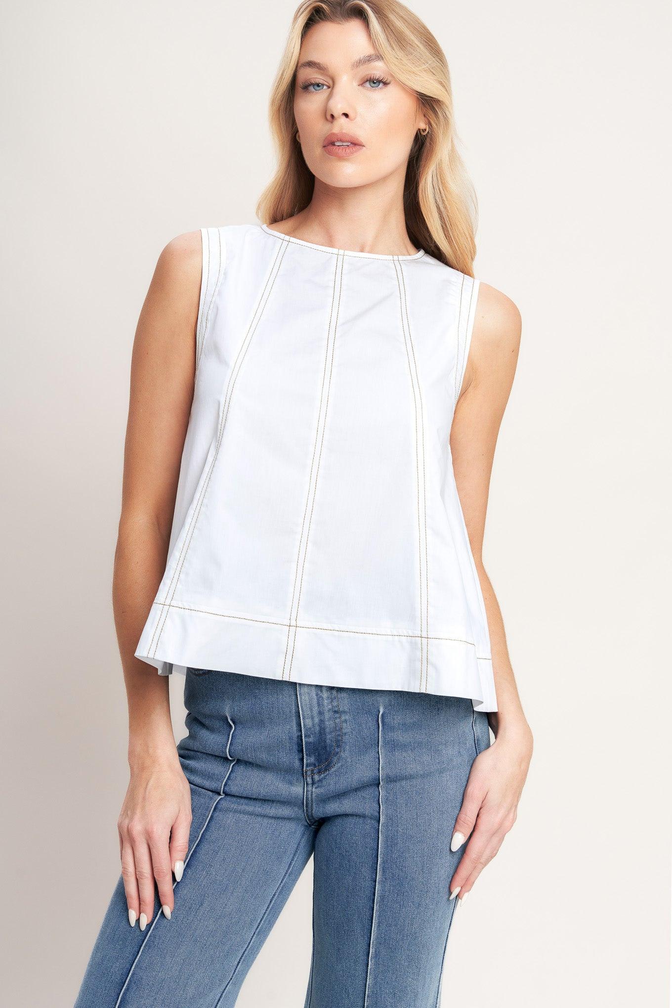 YOU CAN’T MISS WOVEN TOP