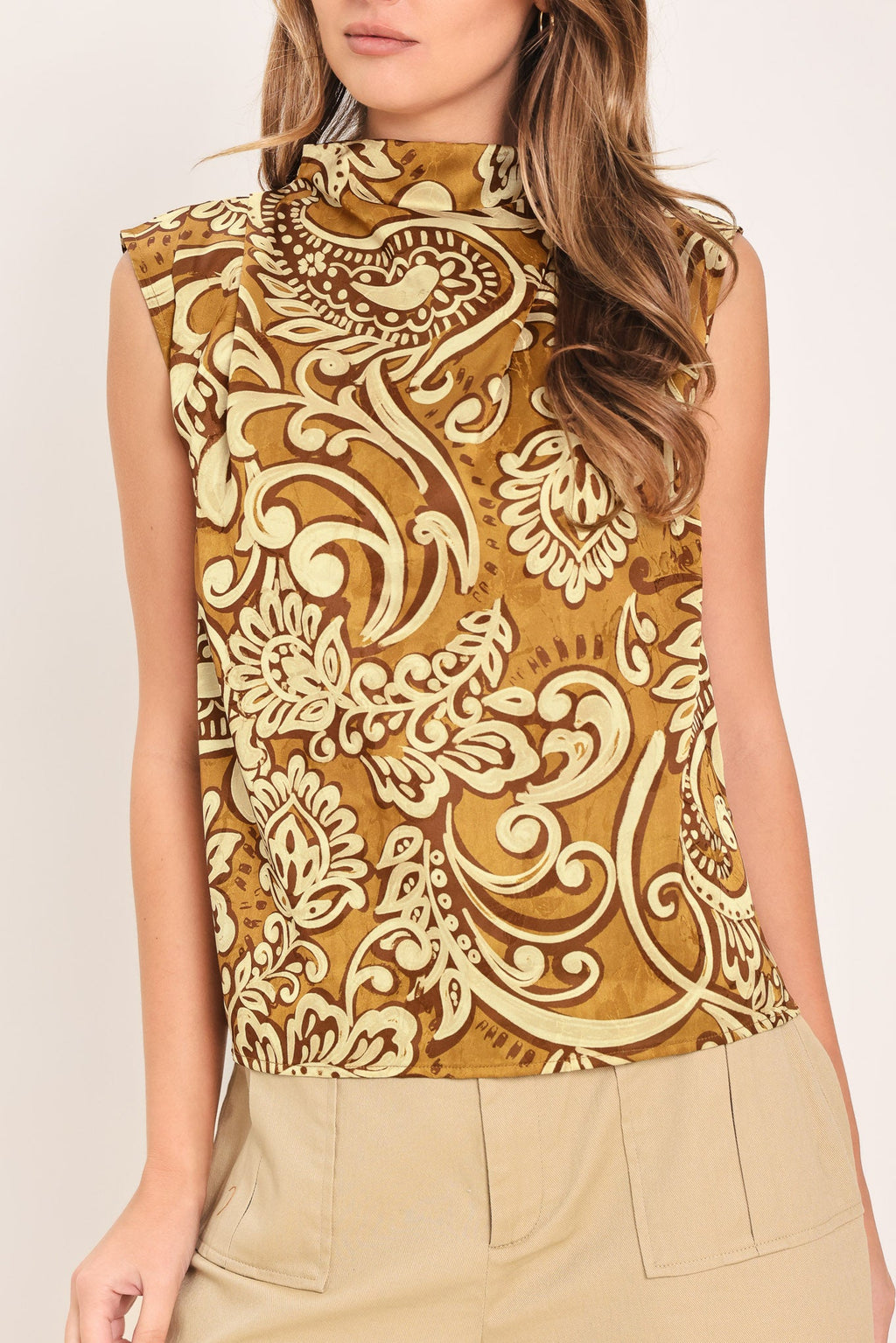 Boheme top fabric detail