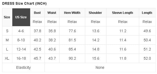 Stripe Ricrac Trim Notched Neck Midi Dress size chart