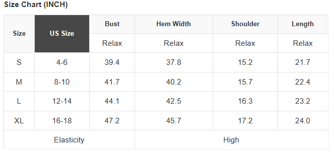 Solid Side Slit Sleeveless Sweater Top - size chart