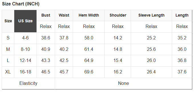 Bow Tie Front Corduroy Mini Dress - size chart