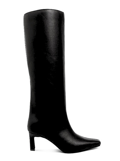 Syringa Kitten Heel Long Boots