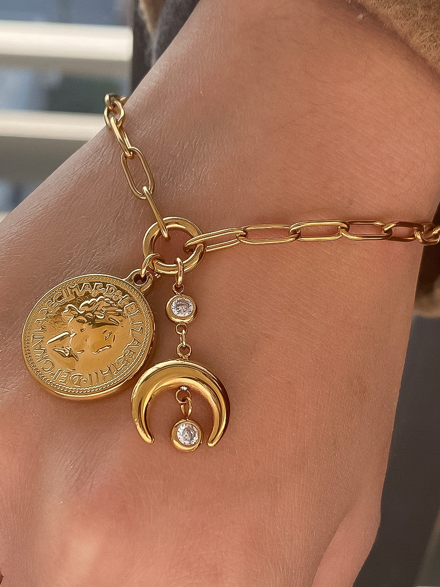Vesta Bracelet - styled on wrist