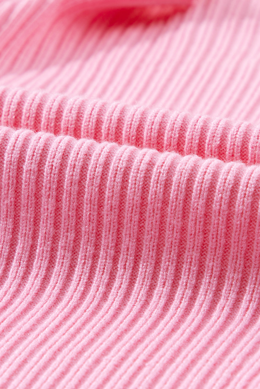 Ribbed Knit Patch Pocket Short Sleeve Top