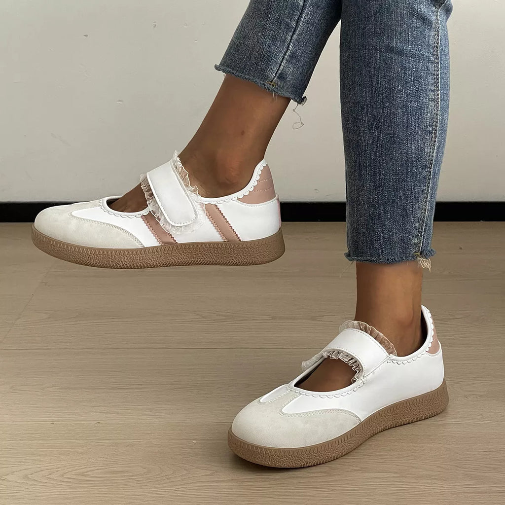 Round Toe Slip-Ons - round toe flat slip-on shoes, view 5