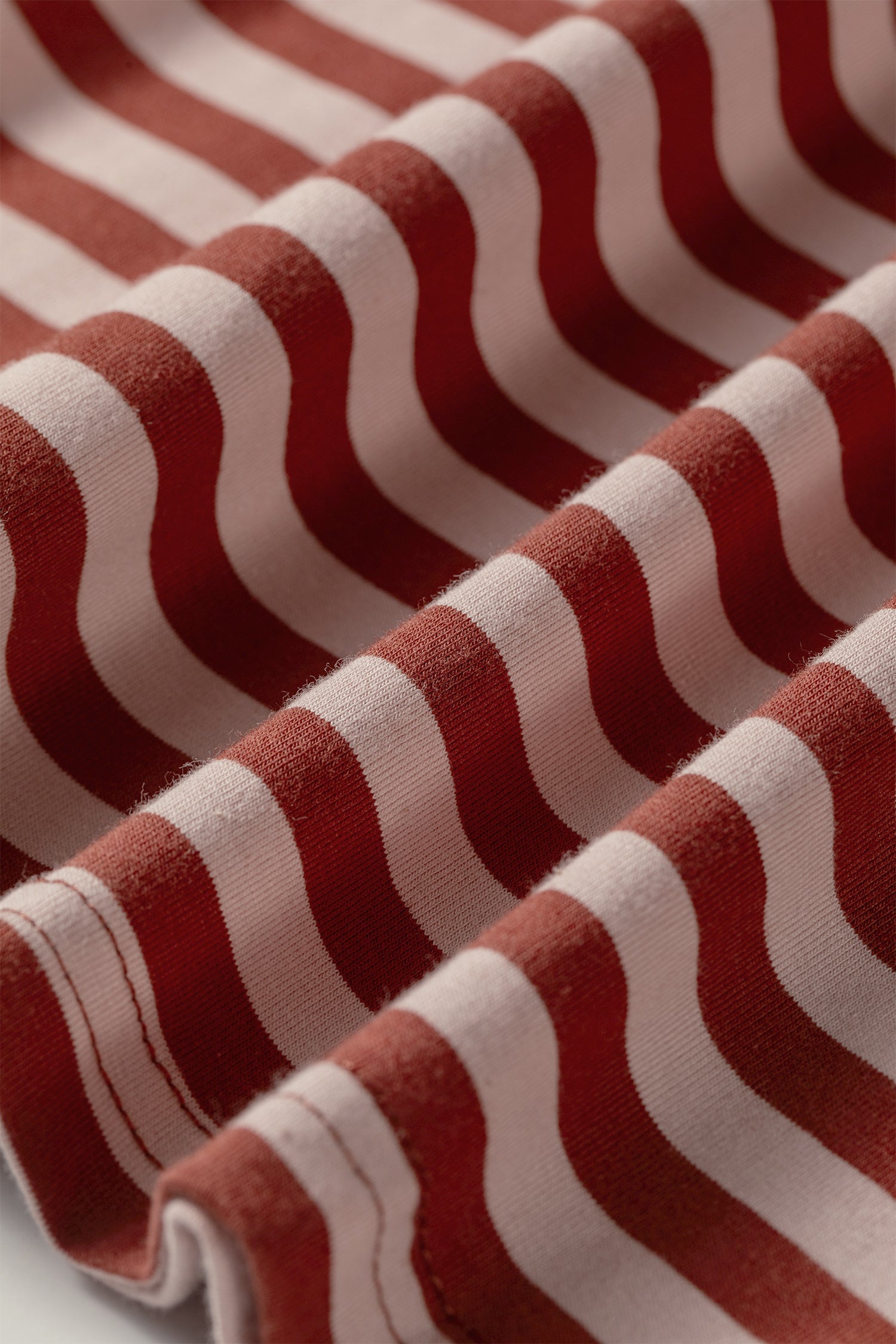 Stripe contrast set fabric texture detail