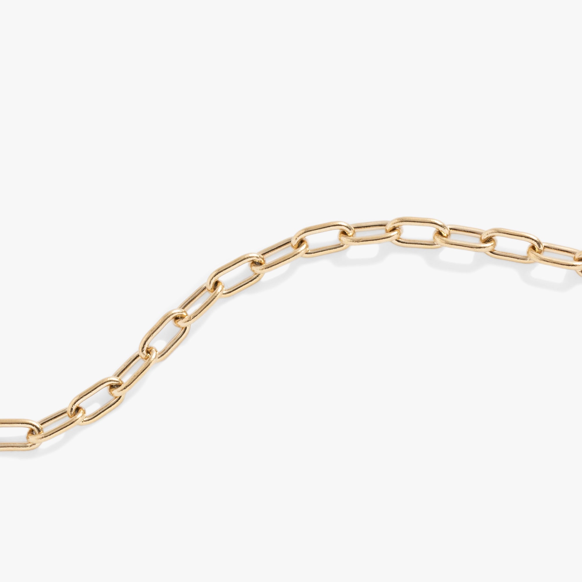 Everyday Paperclip Chain Bracelet in Stainless Steel Silver